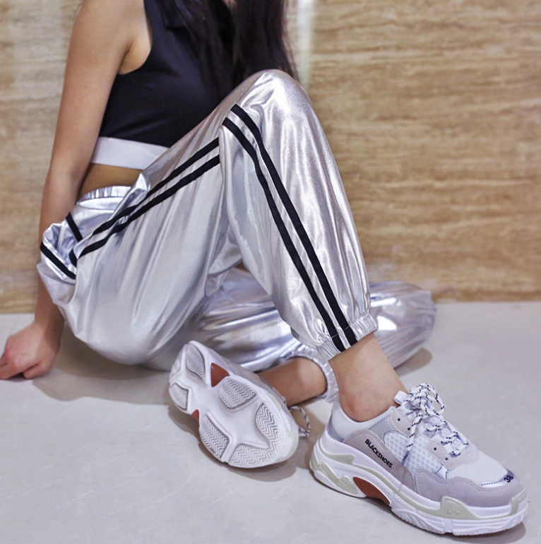 SILVER SWEATPANTS 404