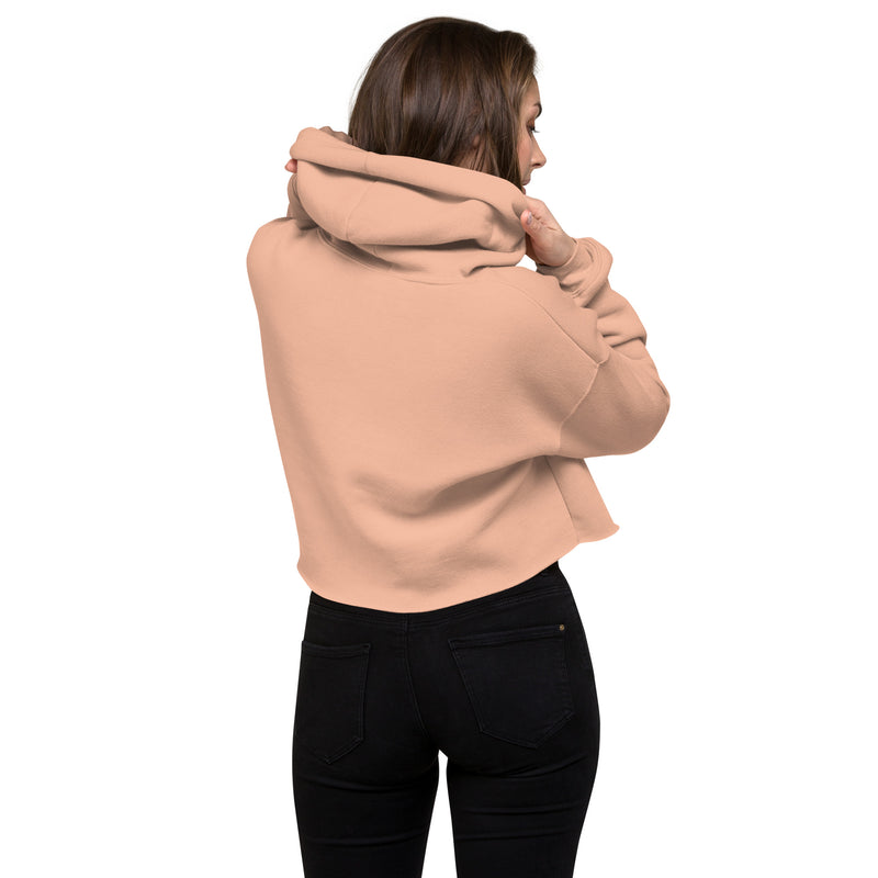 CROP HOODIE 403 | PEACH